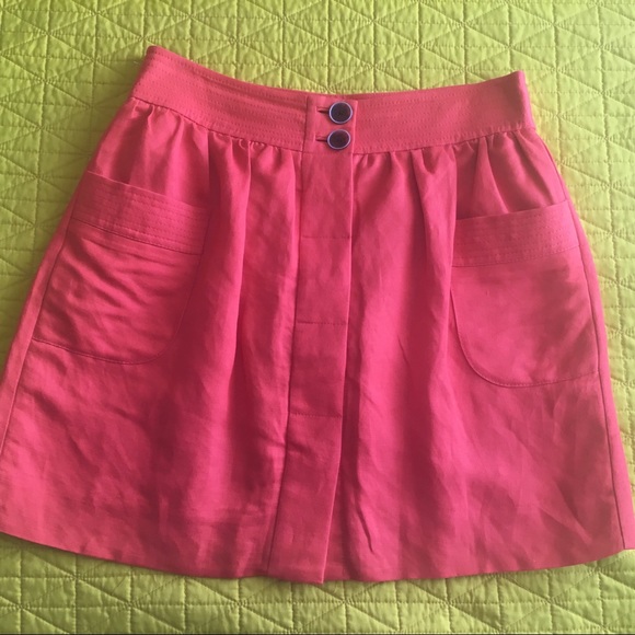 J. Crew button front skirt - Picture 2 of 5
